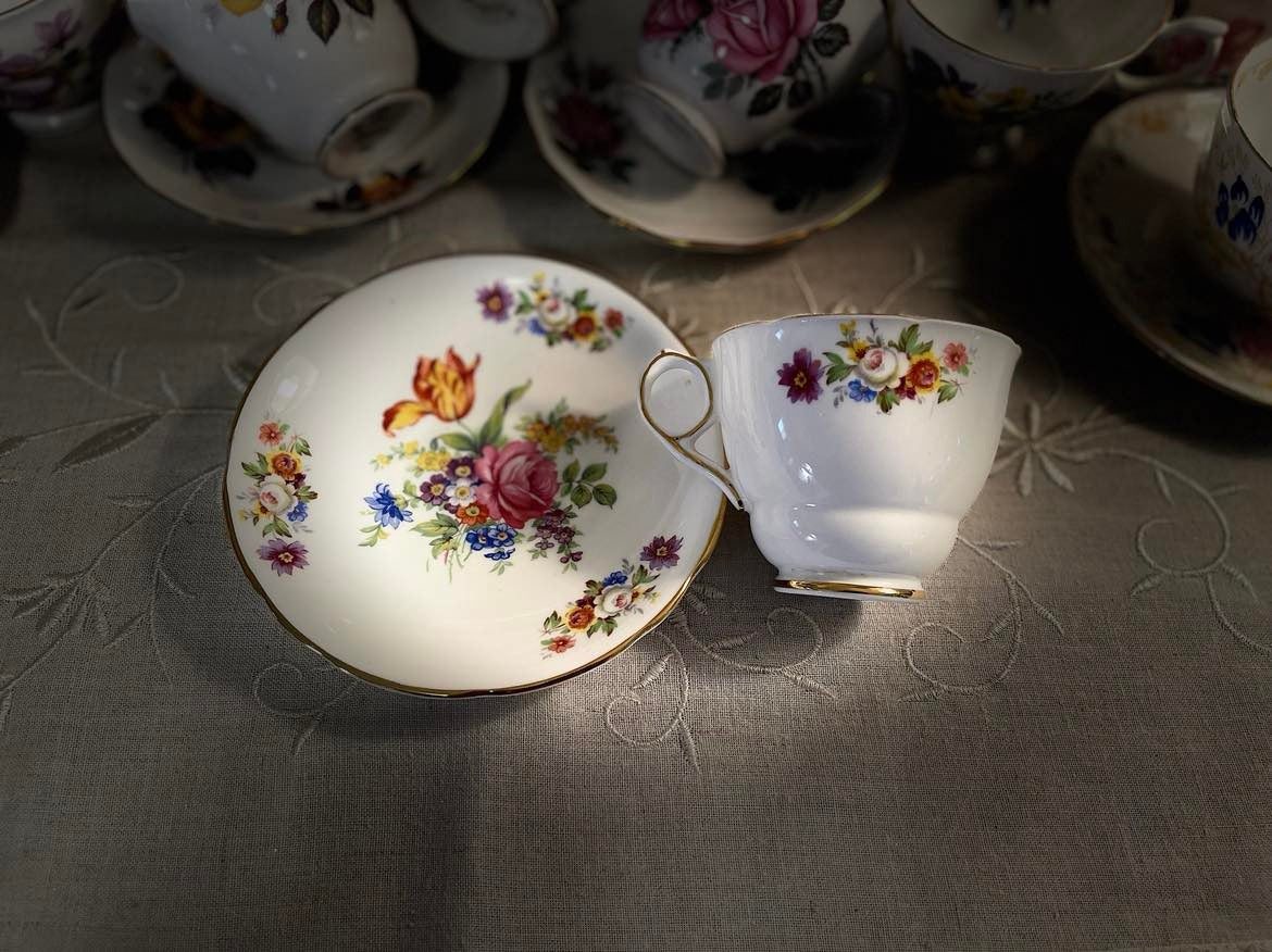 Royal Stafford Tea Cup & Saucer Set