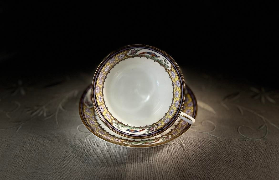 Vintage Paragon Pheasant Tea Cup & Saucer Set