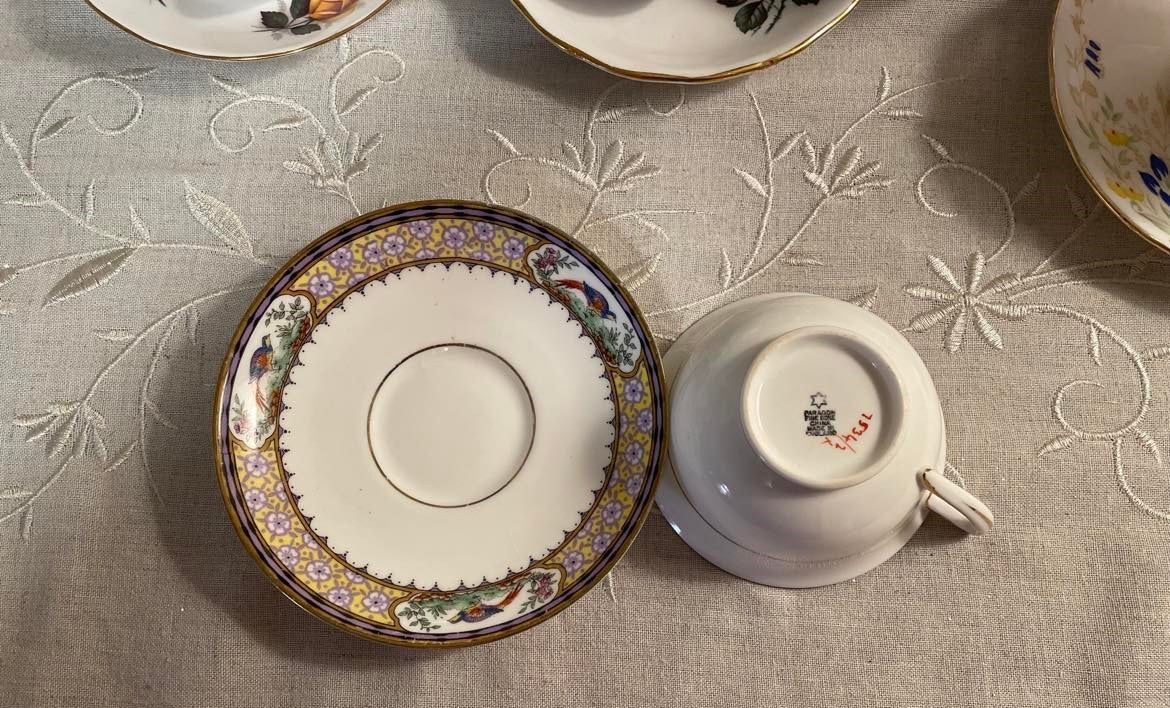 Vintage Paragon Pheasant Tea Cup & Saucer Set