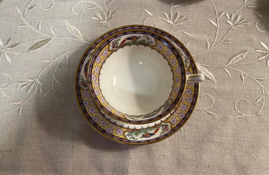 Vintage Paragon Pheasant Tea Cup & Saucer Set