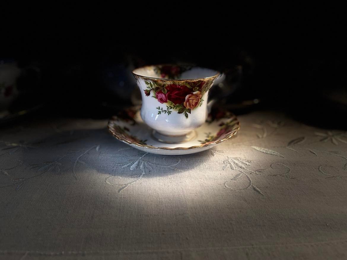Vintage Royal Albert - Old Country Rose Tea Cup & Saucer Set