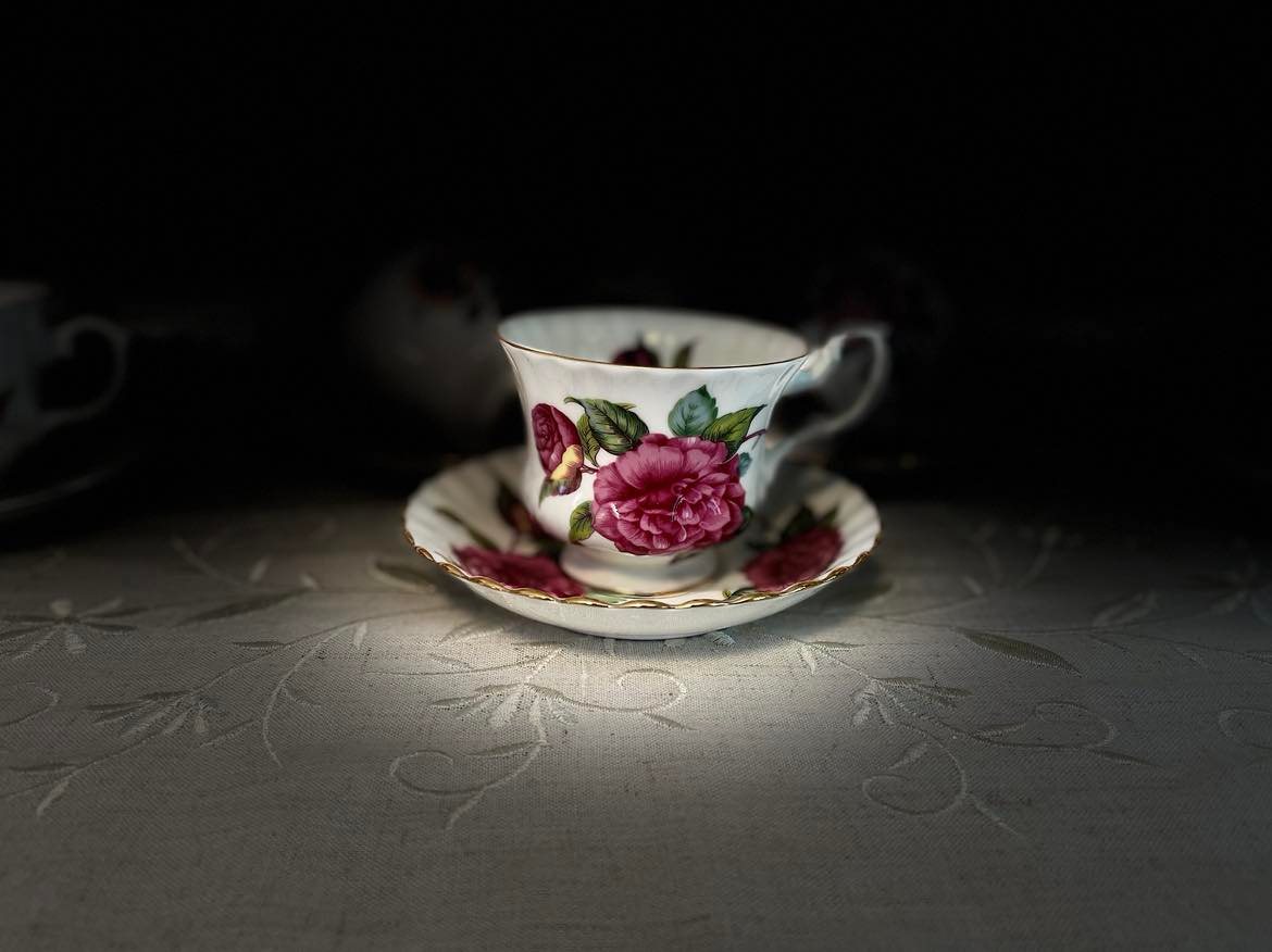 Vintage Royal Albert Peony Tea Cup & Saucer Set